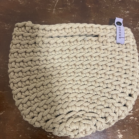 Tan Woven Women's Bag - Picture 2 of 3
